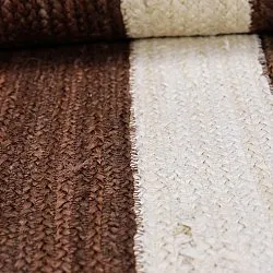 Zsákruha szőnyeg - Senaki (barna/fehér)