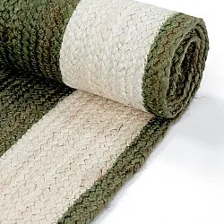 Zsákruha szőnyeg - Senaki (katonai zöld/fehér)