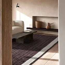 Zsákruha szőnyeg - Senaki (sötét szürkés/fehér)