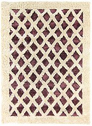 Gyapjúszőnyeg - Kara (barna/offwhite)