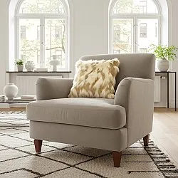 Párnahuzat - Clara (fehér/bézs)