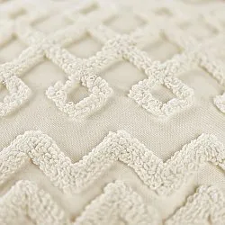 Párnahuzat - Doria (piszkosfehér)