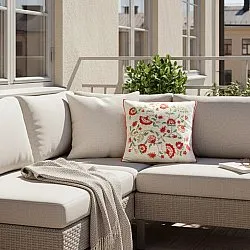 Párnahuzat - Kalmar Embroidered Cushion Cover (multi)