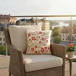 Párnahuzat - Kalmar Embroidered Cushion Cover (multi)