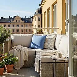 Párnahuzat - Luana (kék)