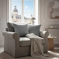 Párnahuzat - Luana (szürke)