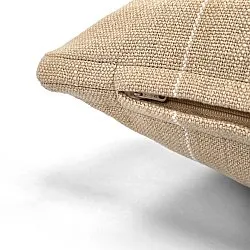 Párnahuzat - Martina Stripe (bézs/fehér)