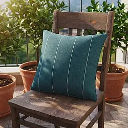 Párnahuzat - Martina Stripe (kék/fehér)