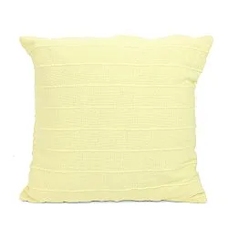 Párnahuzat - Nalani cotton cushion cover (világossárga)