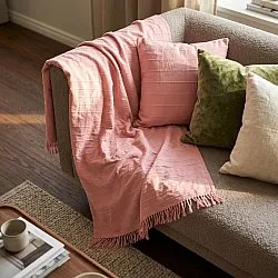 Párnahuzat - Nalani cotton cushion cover (rózsaszín)