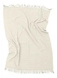 Takarók - Nalani cotton throw (krém)