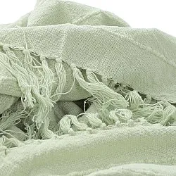 Takarók - Nalani cotton throw (világoszöld)
