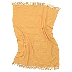 Takarók - Nalani cotton throw (narancs)