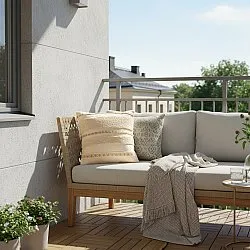 Párnahuzat - Pictou (piszkosfehér)