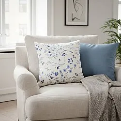 Párnahuzat - Stavanger Embroidered Cushion Cover (multi)