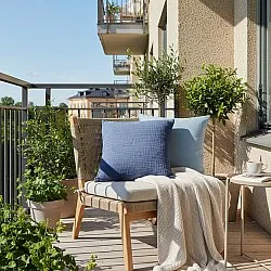 Párnahuzat - Vanja (sötétkék)