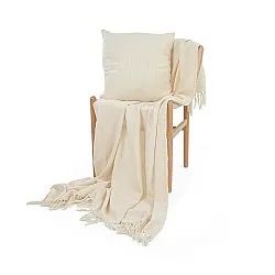Párnahuzat - Veya cotton cushion cover (krém)