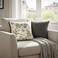Párnahuzat - Viborg Embroidered Cushion Cover (multi)