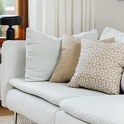 2 darabos párnahuzat készlet - Ella (bézs)