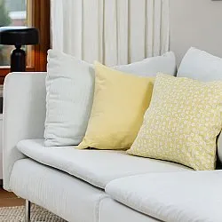 2 darabos párnahuzat készlet - Ella (sárga)