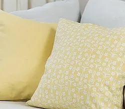 2 darabos párnahuzat készlet - Ella (sárga)
