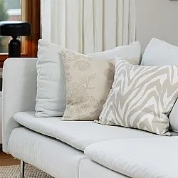 2 darabos párnahuzat készlet - Minna (bézs)