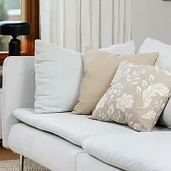 2 darabos párnahuzat készlet - Onni (bézs)