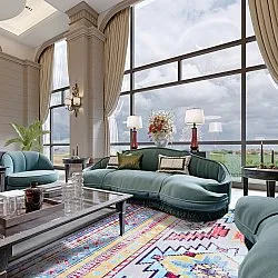 Wilton szőnyeg - Lemons (többszínű)