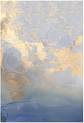 Wilton szőnyeg - Lesley (kék/arany)