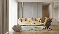 Kerek szőnyeg - Livata (többszínű)