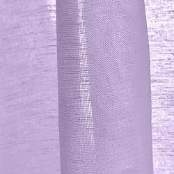 Függöny 2 db-os csomag - Len keverék függöny Lumira (lila)