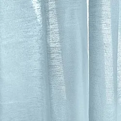 Függöny 2 db-os csomag - Len keverék függöny Lumira (világoskék)