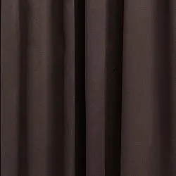 Függönyök - Sötétítő függöny Vida (sötétbarna)