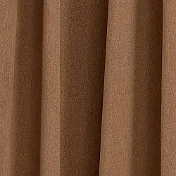 Függönyök - Sötétítő függöny Flora (barna)