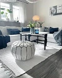 Rongyszőnyeg - Silje (fehér)