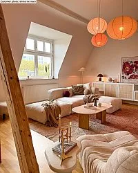 Shaggy szőnyeg - Mareto Natural Cotton Shaggy (barna)