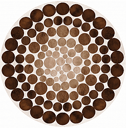 Kerek szőnyeg - Marineo (barna)