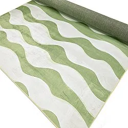 Wilton szőnyeg - Marsala (zöld/fehér)