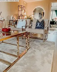 Shaggy szőnyeg - Aranga Super Soft Fur (szürke)