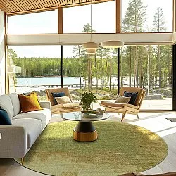 Kerek szőnyeg - Albaida (zöld)