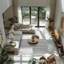 Shaggy szőnyeg - Alexa Natural Cotton Shaggy (offwhite)