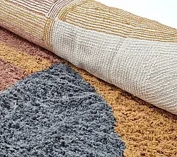 Kerek szőnyeg - Alpe Natural Cotton Shaggy (többszínű)