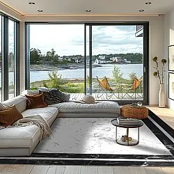 Wilton szőnyeg - Amaliada (fekete/fehér)