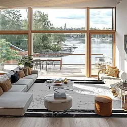 Wilton szőnyeg - Amaliada (fekete/fehér)