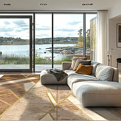 Wilton szőnyeg - Amasra (bezs)