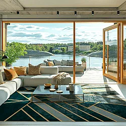 Wilton szőnyeg - Amasra (zöld)