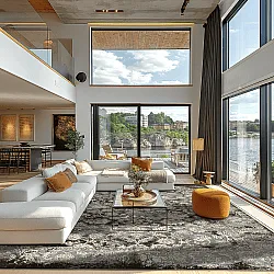 Wilton szőnyeg - Amaya (barna)