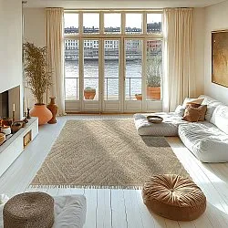 Shaggy szőnyeg - Amberley Natural Cotton Shaggy (bézs)