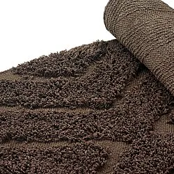 Shaggy szőnyeg - Amberley Natural Cotton Shaggy (barna)