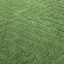 Shaggy szőnyeg - Amberley Natural Cotton Shaggy (zöld)